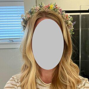 Colorful Meadow Flower Crown by Magaela
